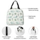 thumbnail image 4 of Fotbe Whale And Turtle Bolsa Térmica con Estampado y Forro de Aluminio Grueso Bolsa de Almuerzo con Bolsillo Frontal para Hombres y Mujeres, Ideal para Trabajo, Escuela, 4 of 8