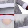 thumbnail image 3 of Christmas Doll Tree Topper,Cute Plaid Hatted Gnomes Doll Tree Topper Hat,Large Santa Gnomes Plush Doll Tree Topper Xmas Ornaments,Christmas Tree Decor Holiday Home Decorations(26in), 3 of 6
