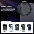 thumbnail image 4 of 67mm Cell Phone Lens Clip Cell Phone Filter Mounting Bracket Additional Filter Expansion Frame Col, 4 of 5
