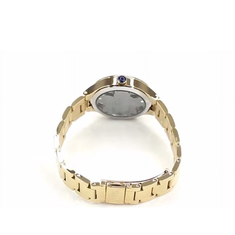 Invicta Gold-Tone Wildflower  Watch with Iridescent Mother-of-Pearl Dial Invicta Women main image 4