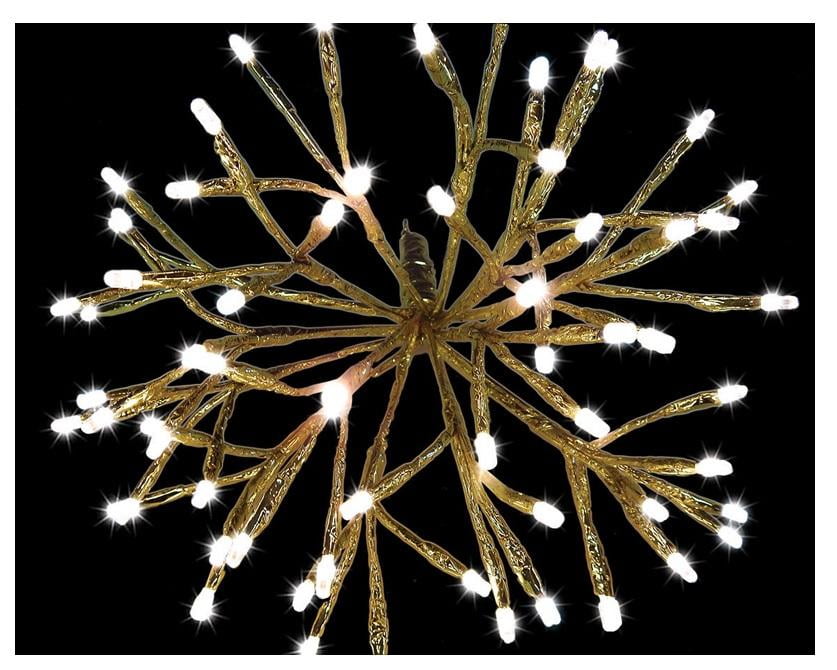 Celebrations LED16SHSGWWA Christmas LED Shimmer Sphere Light, Warm