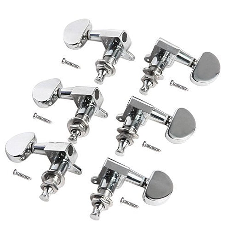 3R3L Chrome Acoustic Guitar Tuning Pegs Tuners Machine Heads 