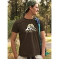 thumbnail image 2 of Camping Area Mountain T-Shirt Men -Image by Shutterstock, Male 3X-Large, 2 of 4