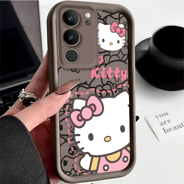 Cartoon Hello Kitty For Samsung Galaxy A14 A15 A13 A12 A31 A73 A81 A71 A51 Core Lite Eye Ladder Phone Case Gift Festivals
