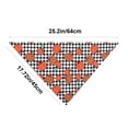 thumbnail image 3 of Aoznliie Dog Bandana, Thanksgiving Pumpkin Scarf for Cats Dogs, 25x18 inch Adjustable Pet Costume for Holiday Feast, Black, 3 of 7