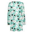 thumbnail image 6 of Aloohaidyvio Christmas Tops,Womens Christmas Casual Long Sleeve Pocket Cardigan Jacket Tops, 6 of 6