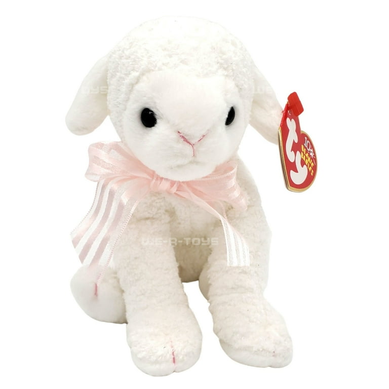 Ty Beanie Baby Toy: Lullaby the Lamb | Stuffed Animal | MWMT's