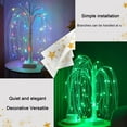 thumbnail image 4 of ADruer 19.67 Inches Bonsai Tree, Remote Control Christmas Tree with 60 LED Lights, Fiber Optic Christmas Tree with 16 Color Changing Modes, Christmas Centerpiece Table Decor for Indoor, 4 of 7