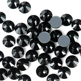 Dowarm Hotfix Crystal Rhinestones, Hot Fix Crystals for Crafts Clothes, Flatback Glass Crystal for Decoration, Round Gems (siamred, SS6 1440PCS)