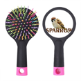thumbnail image 1 of Food Sparrows Birds Curls Salon Detangling Hair Brush Cushion Base, 1 of 3