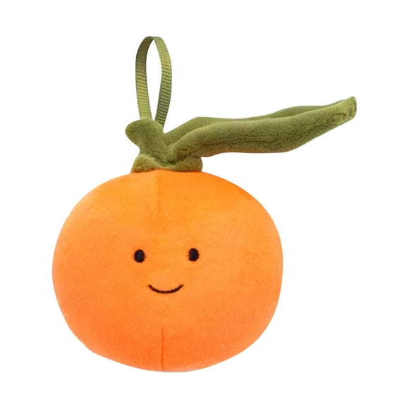 Je-LLY Cat Plush Toys Adorable Plush Orange Toy with Leaf Accent Soft, Cuddly, and Perfect for Kids & Collectors 6 Inch