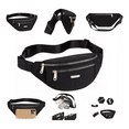 thumbnail image 3 of 2riñonera Deportiva Impermeable  Malubero NEGRO ROSA, 3 of 5