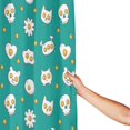 thumbnail image 3 of Shower Curtain 72 x 72 inch - Cute Fried Egg Skull Waterproof Shower Curtain for Bathroom, Washable Shower Curtain Set with Hooks Bathroom Accessories, 3 of 7