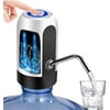 COWIN Water Bottle Dispenser Portable Electric Water Bottle Pump, for Universal 5 Gallon Bottle, for Home Kitchen Office Outdoor Use, Black