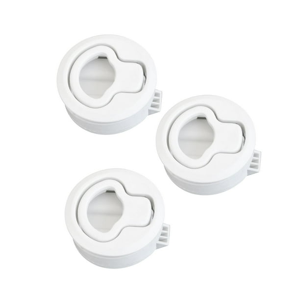 3 piezas de pestillo de tirar al ras, pestillo de cubierta de barco, herrajes para gabinete, cerradura de muebles, cerradura de elevación, cerradura