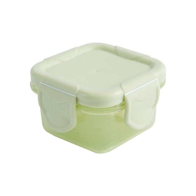 TIELUTT Tiny Adorable Storage Cute Compact Design Ideal for Jewelry Kitchen Scraps Container Glass Storage Containers with Lids Freezer Friend Reusable Snack Bag Airtight Food Storage Containers with