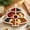 A, variant on Wooden Christmas Divided Serving Tray, Handcraft Xmas Styled Food Tray, Winter Holiday Snack Platter, Festive Serving Platter for Desserts, Candy, Nuts, Cookies,C