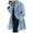 Sky Blue, variant on Kaprioy Womens Blend Coat Single Breasted Trench Jackets with Hood Winter Wool Coat Casual Warm Slim Long Overcoat Outwear Grey, XL