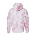 thumbnail image 2 of Dyenomite - Blended Hooded Tie-Dyed Sweatshirt - 680VR - Rose Crystal - Size: M, 2 of 2