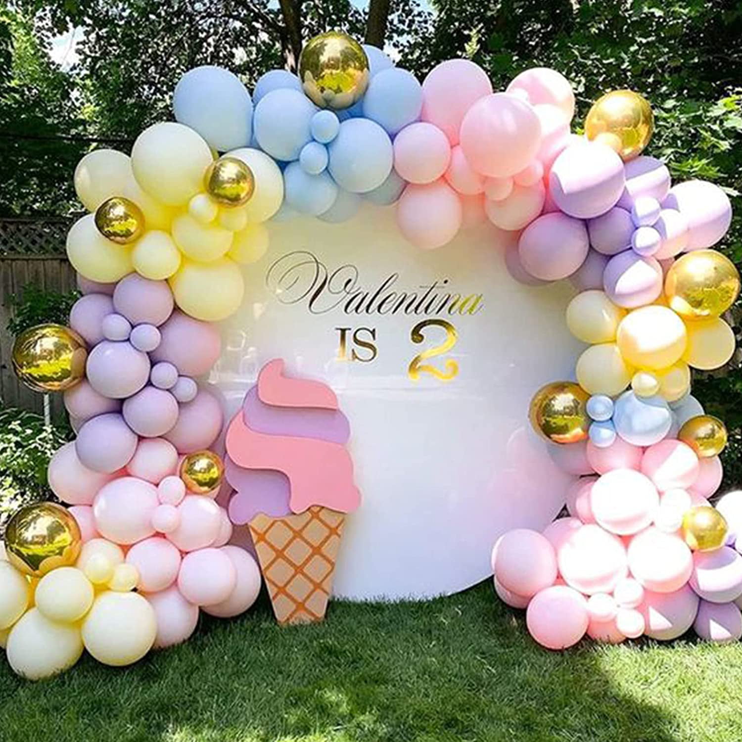 Details about   Macaron Balloon Garland Arch Kit Unicorn Rainbow Baby Shower 1st Birthday Decor 