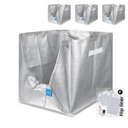 4 Pack Litter Box Liners F Compatible with Modkat Flip Litter Box Liner Type F, Reusable Liner Type-F with Carrying Handles C80