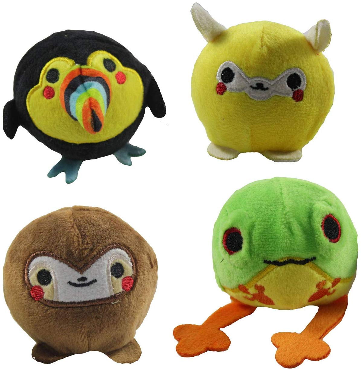 Details about   3" Squish Plush Animal Stuffed Toy for Sensory Stress Fidget Relief Gift Stuffer 