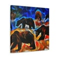 thumbnail image 2 of Grizzlies in Expressionism - Canvas, 2 of 10
