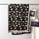 thumbnail image 3 of Poncho cálido de lujo de cachemira para mujer, bufanda de invierno con estampado de gato bonito, chal grueso para mujer, pashmina, manta, bufanda de viaje, 3 of 5