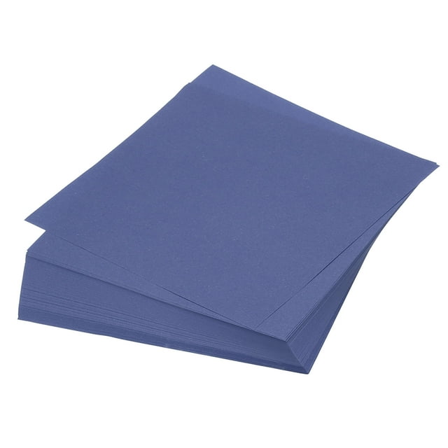 Unique Bargains 125 Sheets Origami Paper Double Sided 6x6 Inch(15x15cm) Square Sheet for Art Craft Project, Navy Blue