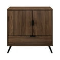 thumbnail image 3 of Pemberly Row 30" 2 Door and 1 Drawer Accent Cabinet in Dark Walnut, 3 of 7