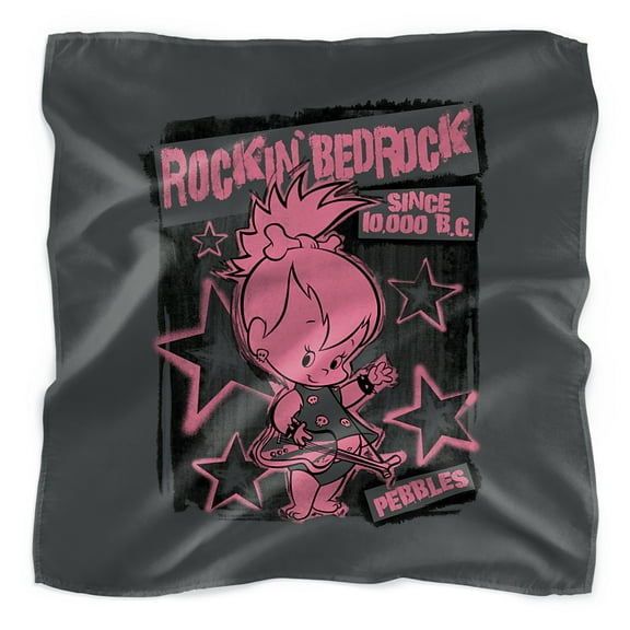 The Flintstones Punkrock Pebbles Bandana (21 in x 21 in)