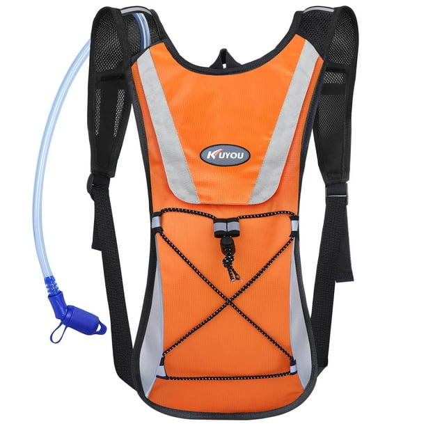 Kuyou Mochila De Hidratación Paquete De Hidratación Con Vejiga De Agua De 2 Litros Mochila De Agua Con Aislamiento Liviano Para Correr Ciclismo Senderismo Escalada