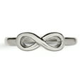 thumbnail image 4 of Carat In Karats Stainless Steel Polished Infinity Symbol Ring Size 8 - Women's Ring, 4 of 6