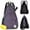 Lavender, variant on Adult Pickleball Reversible Crossbody Sling Bag/Backpack, Lavender