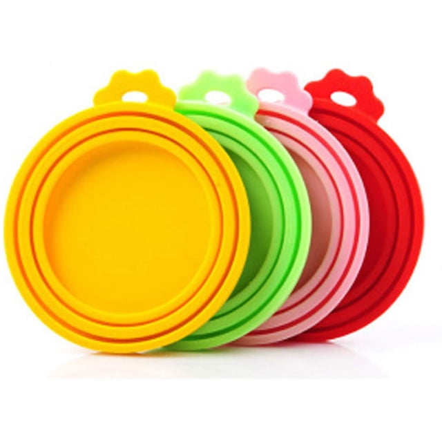 tapas de silicona para alimentos enlatados para mascotas, tapas universales para tapas de alimentos, tapas reutilizables para almacenamiento de alimentos para perros y gatos, aptas para alimentos enlatados para gatos-- Sincero Electrónica