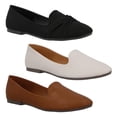 thumbnail image 1 of Flats Casuales Mama Lola 3 Pack Mujer Cómodos Formales Cafe Talla 26, 1 of 4