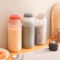 thumbnail image 3 of Neinkie Boîte de Rangement Alimentaire 1,5 L, Bonne Étanchéité, Grande Capacité, Étanche à l'Humidité, Qualité Alimentaire, Pot à Thé aux Fruits Secs, Contenant de Rangement avec Échelle pour la Maison, 3 of 9