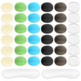 thumbnail image 1 of Drum Set Silicone Silencers Shock Absorbing Practice Pads Noise Reduction Pads Suitable for Quiet Training Event, 1 of 5
