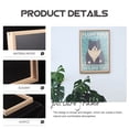 thumbnail image 3 of HINTRMENT Picture Frames Wood Memory Display Wall Photo Frame Brown 1Pack, 3 of 5