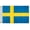 Boat Flag 12x18 inch Nylon, variant on AGAS Sweden Courtesy Flag 12x18 inch Mini Swedish Flag Outdoor 200D Nylon Double Stitched Hem Never Rust Brass Grommets Canvas Header Swedish Nautical Boat Flag