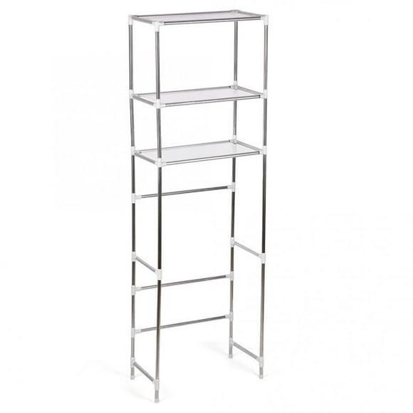 Storage Rack Over Toilet Laundry Washing Machine Bathroom 3‑Tier Shelf Unit Organizer 165*53cm