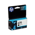 thumbnail image 1 of Cartucho de tinta HP 670 negra Original CZ113AL, 1 of 2