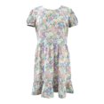 thumbnail image 1 of Vestido George Talla 10 Manga Corta Floreado con Abertura Gris, 1 of 4