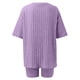 thumbnail image 4 of MKLEKYY conjunto Deportivo Corto de Dos Piezas para Mujer, Moda de Vacaciones, Informal, Color Sólido, para Verano, 2023, 4 of 4