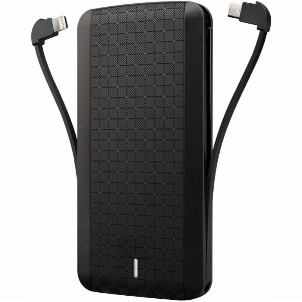 Charger 8000mAh Power Bank for Google Pixel 5a 5G Phone - Backup Battery Portable Built-in Cables All-in-One Slim External N8P