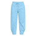 thumbnail image 5 of QIYAGBSA High Waisted Joggers for Women Soft Drawstring Elastic Waist Front Seam Side Pockets Ankle Cuffs Gym Fitness Running Casual Weekends, 5 of 8