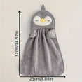 thumbnail image 5 of 1/3pcs Adorable Cartoon Microfiber Hand Towel - Soft, Absorbent, Quick-Drying, Multifunctional, and Easy to Hang - Modern Bathroom, Kitchen, Living Room, and Toilet Essential, 5 of 5