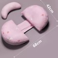 thumbnail image 2 of Pantalones de maternidad en forma de U Pantalones de maternidad Almohada para dormir de lado - Almohada lumbar Pink Moose, 2 of 6