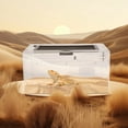 thumbnail image 5 of Wekvgz Reptile Terrarium Clear Breathable Reptile Breeding Box Multipurpose Gecko Container for Snake Tarantula Hermit Crab Jumping Spider, 5 of 15