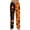 Ginger, variant on Satingcolo Mens Pajama Pants Sleep Lounge Bottoms Soft Comfy Pj Pant Sleepwear with Drawstring Halloween Costumes